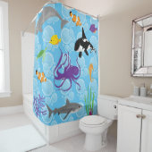 Meer und Ozean Duschvorhang (Beispiel)