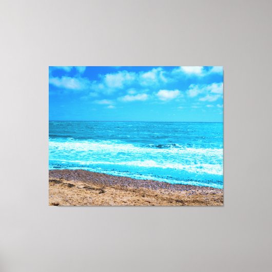 Meer und Sand Leinwanddruck (Vorderseite)