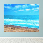 Meer und Sand Leinwanddruck (Insitu (Holzboden))