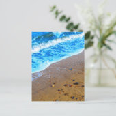 Meer und Sand Postkarte (Stehend Vorderseite)