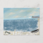 Meer und Sand Postkarte (Vorderseite)
