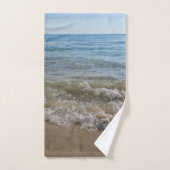 Meer- und Sandstrand Badhandtuch Set (Handtuch)