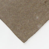 Meer- und Sandstrand Fleecedecke (Ecke)