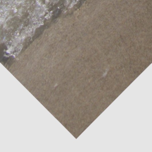 Meer- und Sandstrand Seidenpapier (Ausschnitt)