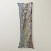 Meer- und Sandstrand Seitenschläferkissen (Vorderseite Vertikal)