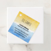 Meer- und Sonnenlandschaft Essenzielles Ölbeispiel Geschenkanhänger (Beispiel)