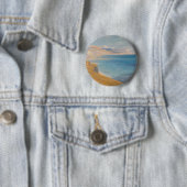 Meer und Sonnenschein Button (Beispiel)