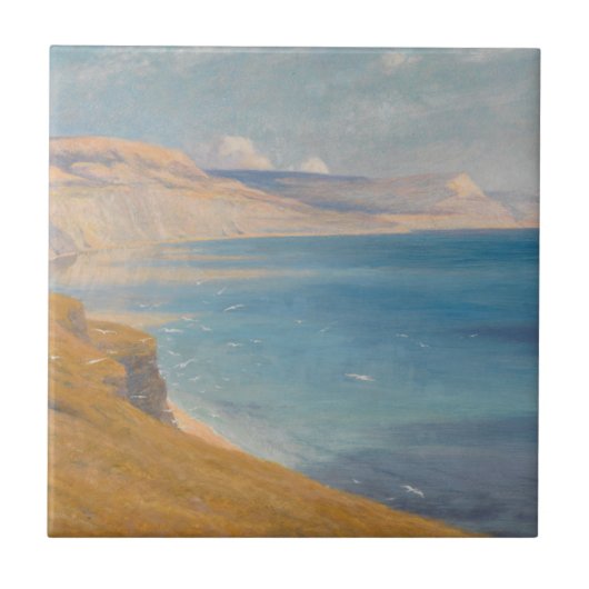 Meer und Sonnenschein Fliese (Vorderseite)