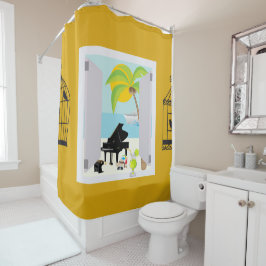 Meer und Strand Duschvorhang