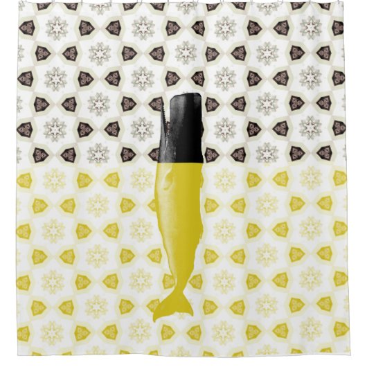 Meer und Strand Duschvorhang (Vorderseite)