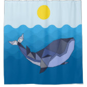 Meer und Strand Duschvorhang (Vorderseite)