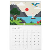 Meer und Strand Kalender (Jan 2027)