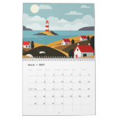 Meer und Strand Kalender (Mär 2027)