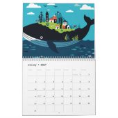 Meer und Strand Kalender (Jan 2027)