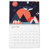 Meer und Strand Kalender (Jan 2027)