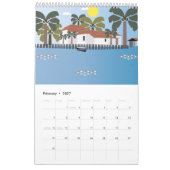 Meer und Strand Kalender (Feb 2027)