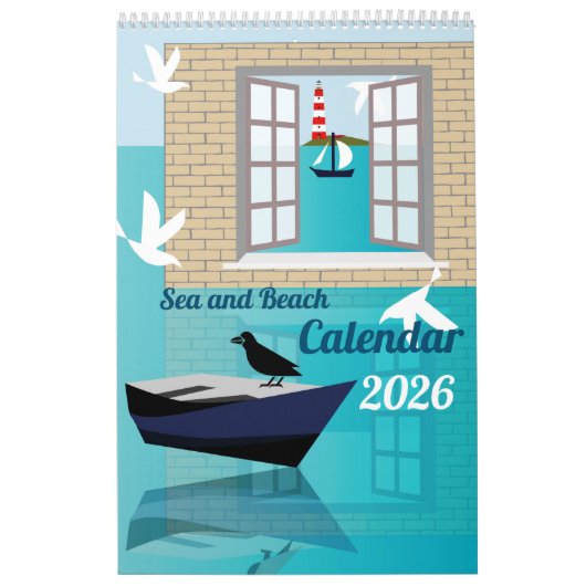Meer und Strand Kalender (Titelbild)