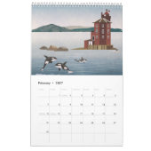 Meer und Strand Kalender  (Feb 2027)