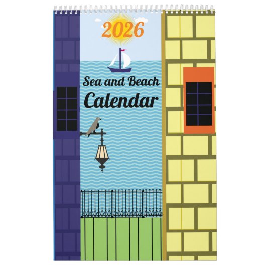 Meer und Strand Kalender  (Titelbild)