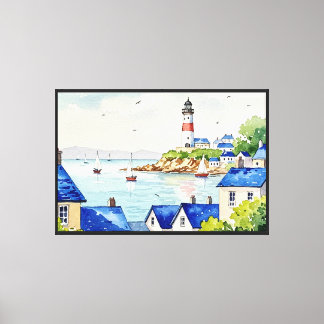 Meer und Strand Leinwanddruck