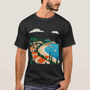 Meer und Strand Mädchen T-Shirt