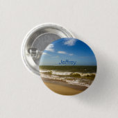 Meer und Wellen Button (Vorne & Hinten)