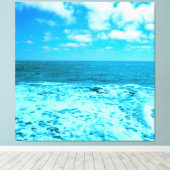 Meer und Wellen Leinwanddruck (Insitu (Holzboden))