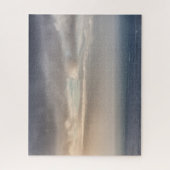 Meer und Wolken minimalistisch Puzzle (Vertikal)