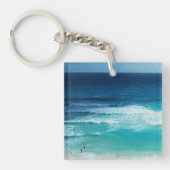 Meer von Cancun Mexiko Schlüsselanhänger (Vorderseite)