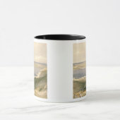 Meer von Galiläa oder von Genezareth, blickend in Tasse (Zentrum)