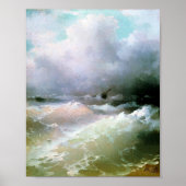 Meer von Ivan Aivazovsky Poster (Vorne)