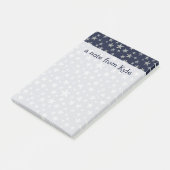 Meer von Starfish-Muster | addieren Ihren Namen Post-it Klebezettel (angewinkelt)