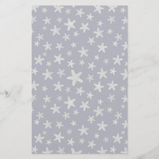 Meer von Starfish Pattern Briefpapier (Vorderseite)