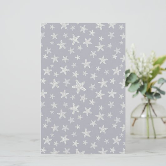 Meer von Starfish Pattern Briefpapier (Stehend Vorderseite)
