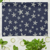 Meer von Starfish Pattern Geschirrtuch (Gefaltet)