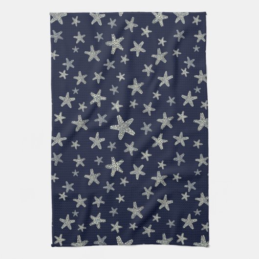 Meer von Starfish Pattern Geschirrtuch (Vertikal)