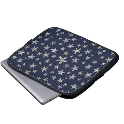 Meer von Starfish Pattern Laptopschutzhülle (Vorne Knopf)