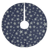 Meer von Starfish Pattern Polyester Weihnachtsbaumdecke (Vorderseite)