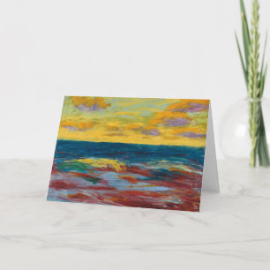 Meer vor Alsen Emil Nolde Karte