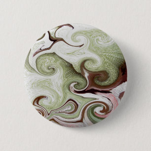 Meer wäscht Muscheln Seafoam grüne rosa weiße Button