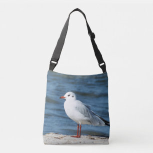 Meer, Wasser, Möwen, Vögel, Reisen, Blau, Himmel, Tragetaschen Mit Langen Trägern