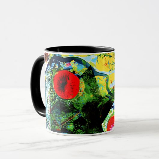 Meeralgen mit Plankton Tasse (Vorderseite Links)