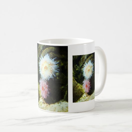 Meeranemonen Kaffeetasse (VorderseiteRechts)