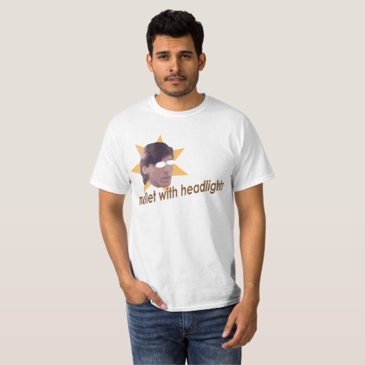 Meeräsche mit Scheinwerfern T-Shirt (Vorne ganz)
