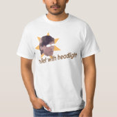 Meeräsche mit Scheinwerfern T-Shirt (Vorderseite)