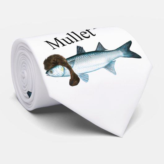 Meeräsche quadrierte Krawatte (Gerollt)