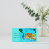 Meerbarsche mit Regenbogenhaar Thunder_Cove Visitenkarte (Stehend Vorderseite)