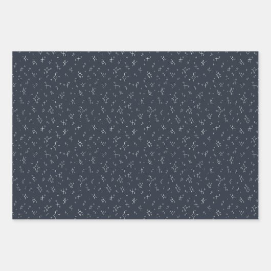 Meerblau-Grün-Sternenflottenfest Geschenkpapier Set (Vorderseite 3)