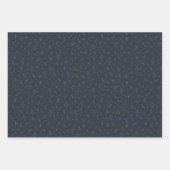 Meerblau-Grün-Sternenflottenfest Geschenkpapier Set (Vorderseite)