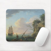Meerblick, 1748 mousepad (Mit Mouse)